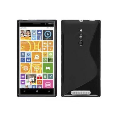 Coque Minigel Bi-Matière Noire pour Nokia Lumia 830