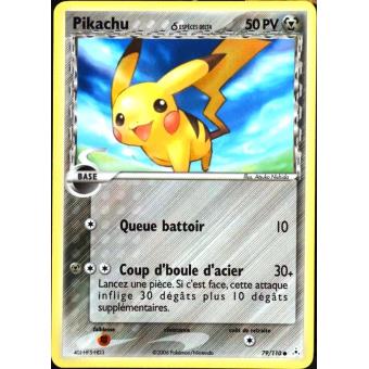 Carte Pokemon 79 110 Pikachu 50 Pv Fantomes Holon Neuf Fr Jeu De Cartes Achat Prix Fnac