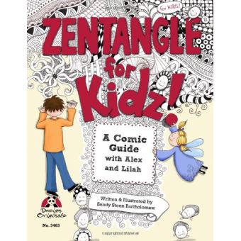 Zentangle(R) for Kidz: A Comic Guide with Alex and Lilah (Design Originals) - 1