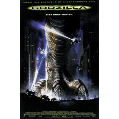 Poster Godzilla + 1 Powerstrips©, tesa adh‚sifs double face-20pcs