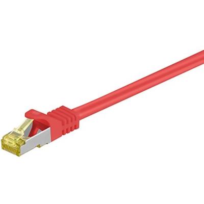 Patchkabel rj45 s ftp cat7 0.25m rot pimf 0,0000