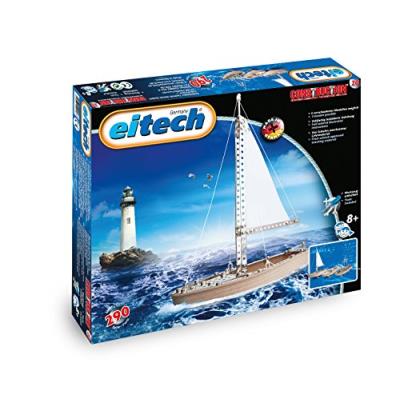 Eitech - 2042535 - jeu de construction - c20 - kit métallique - bateaux set - 290 pièces