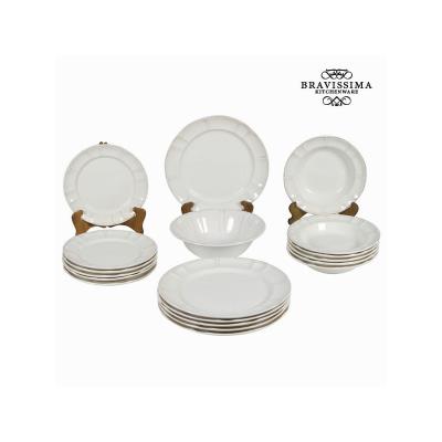Service vaisselle 19 piÃ'ces - Collection Kitchen's Deco by Bravissima Kitchen