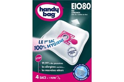 Sac Aspirateur HANDY BAG EIO80 (x4 + 1 Filtre à air)