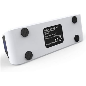 14€02 sur Chargeur de Manette PS5 Frusde Station Double avec LED Pour  Playstation 5(Pas de Console)-Blanc - Accessoire pour manette - Achat &  prix