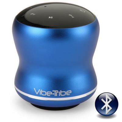 Vibe-Tribe Mamba Yale Blue: 18 Watt Haut-parleurs a Vibration Sans Fil, Bluetooth, Ecran Tactile, Connexions en série & Mains-libres