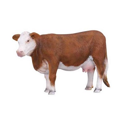 Figurines Collecta - Vache Hereford