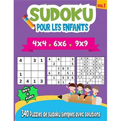 Sudoku : 460 Puzzles Pour Enfants En Image