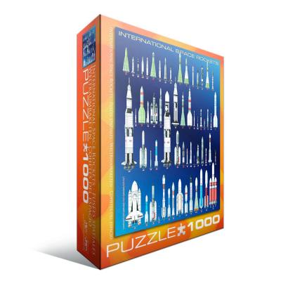 Puzzle fusées spatiales