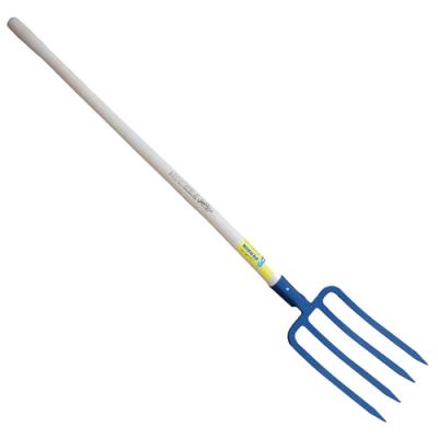 PERRIN - Fourche à bêcher douille 4 dents 29 cm manche pomme