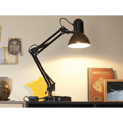 Mathias 3481937 techno lampe 25,03 w e27 230 v noir diamètre 16 cm hauteur 48 cm