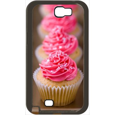 Coque samsung note 2 quatre petits cupcakes