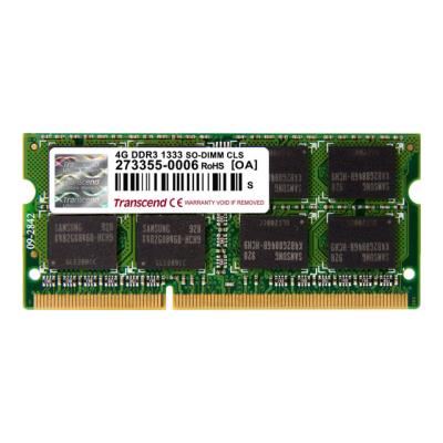 Transcend - DDR3 - 4 GB - SO DIMM 204-PIN