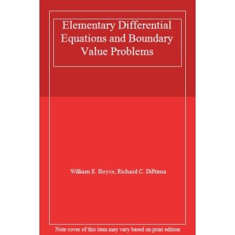 Elementary Differential Equations and Boundary Value Problems ...