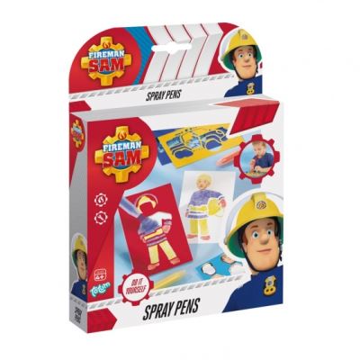 Totum stylos vaporisateurs Fireman Sam 14.5 x 21.5 cm junior 9-pièces