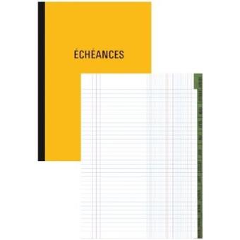 Cahier De Comptes Recettes-Dépenses Exacompta - 80 Pages - 32x19,5cm - Papier 110g - Couleur Aléatoire