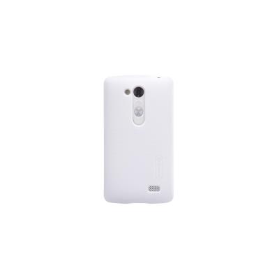 Coque LG L Fino rigide Blanche + Film de protection écran Nillkin