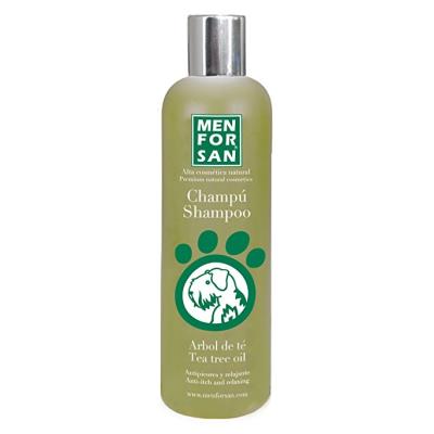 Menforsan Shampooing Anti-DÃ©mangeaison Naturel avec Huile d'Arbre Ã  ThÃ© pour Chien 300 ml