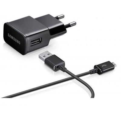 Galaxy CORE Prime Chargeur SAMSUNG Adaptateur secteur et cable DATA Noir  Micro USB - Adaptateur et convertisseur - Achat & prix