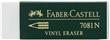 Faber-Castell - Gomme plastique 7081 N (L)63 x (P)22 x (H)12 mm pour crayons & crayons de couleur -188121