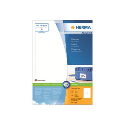 HERMA Premium - gelamineerde etiketten - 100 etiket(ten)
