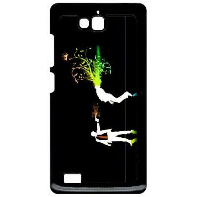 Coque huawei honor 3c et 3c 4g abstrait head shot