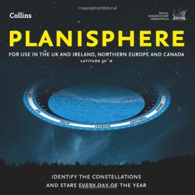 Planisphere: Latitude 50eN - for use in the UK and Ireland, Northern Europe and Canada (Royal Observatory Greenwich) - [Version Originale]