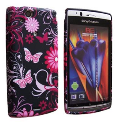 Housse SoftyGel Flower pour Sony Ericsson RAY