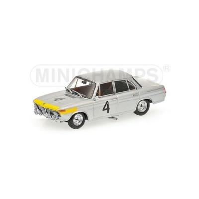 MINICHAMPS - 400652504 - VÉHICULE MINIATURE - BMW 1800 TI ICKX / VAN OPHEM VAINQUEUR 24 HEURES DE SPA 1965 - ECHELLE 1:43