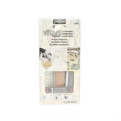 Kit Découverte Vitréa 160 relief METAL 3 x 20 ml