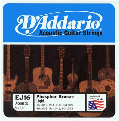 D-Addario P/BRONZE LIGHT 12-16-24-32-42-53 CDD EJ16