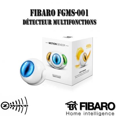 FIBARO Détecteur de mouvement multifonctions Z-Wave FGMS-001