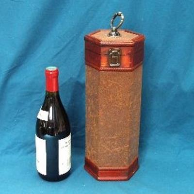 Coffret à Bouteille 'Bacchus' marron/Marron