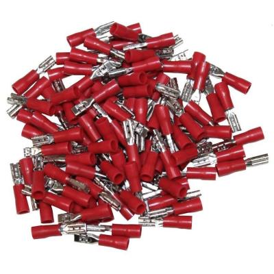 Cosses Electriques Femelles Rouges 2.8 Sachet De 100 Cosses