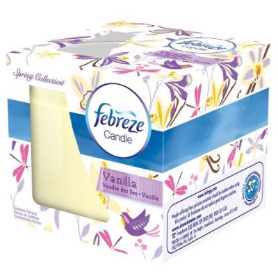 Febreze Bougie Vanille des Îles X1 Édition Limitée Collection Printemps 100 g - Lot de 2