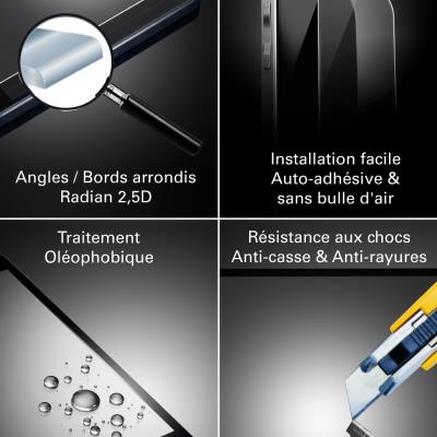 Protection D'écran En Verre Trempé Anti-espion Pour Motorola Moto G3 (3ème Génération)