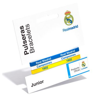 REAL MADRID - tricolor Real Madrid junior bracelet classique