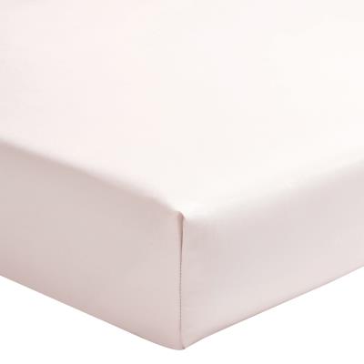 Essix - Percale coton Drap Housse Blush - 90 x 220 cm