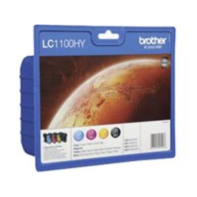 Brother LC-1100HY Value Pack Cartouche d'encre d'origine