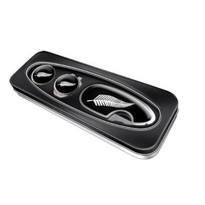 Asbri golf pitchmaster relève-pitch et clip capuchon dans un coffret cadeau en métal new zealand