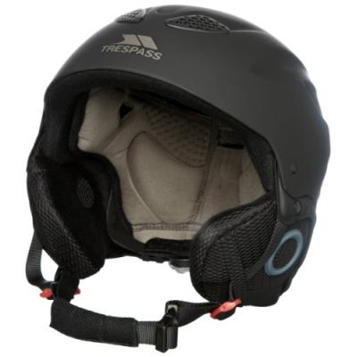 Trespass burlin casque de ski enfant noir