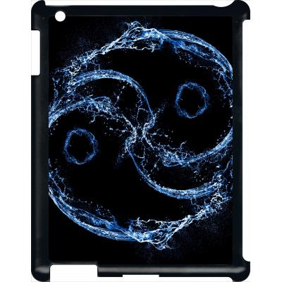 Coque pour apple ipad 3 yin yang eau water