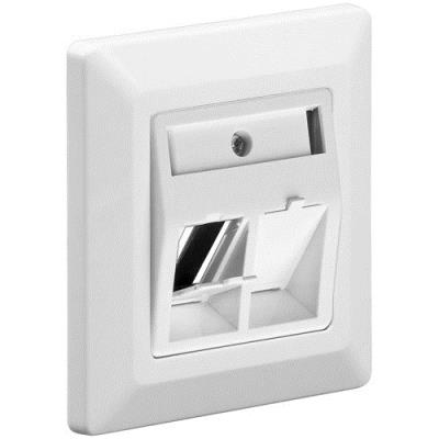Façade de prises murales RJ45 CAT6 Snap-In