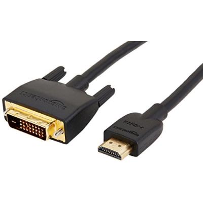 Amazonbasics Câble Adaptateur Hdmi Vers Dvi 0,91 m (standard Le Plus Récent)