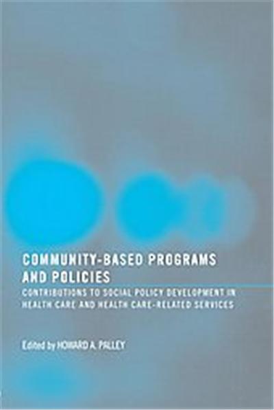 Community-Based Programs and Policies