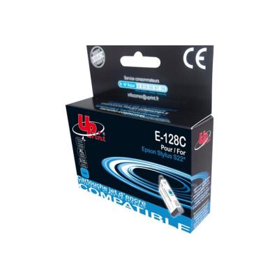 UPrint E-128C - XL grootte - cyaan - gereviseerd - inktcartridge (alternatief voor: Epson T1282)
