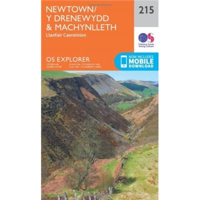 Os Explorer Map (215) Newtown, Llanfair Caereinion (Map)