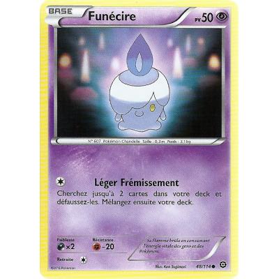 Carte Pokemon - XY11- Offensive vapeur - Funécire - PV 50 - 48/114 - Commune - VF État correct - Asmodee reconditionné disponible sur Fnac