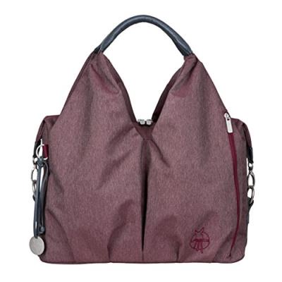 Lässig sac à langer green label neckline burgundy rouge