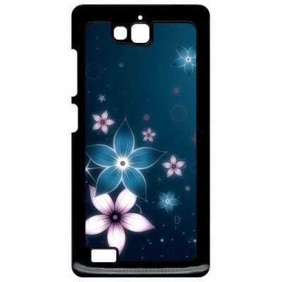 Coque huawei honor 3c et 3c 4g abstrait fleur de lotus
